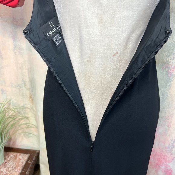 πCarole Little Elegant Semi Formal Beaded Mother of the Bride- Cocktail Dress - Picture 10 of 16